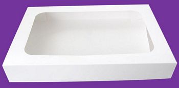 Caja para donas 6 pzas con ventana