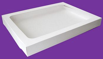 Caja para donas 12 pzas con ventana
